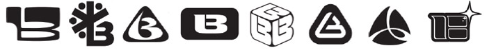The Burton Snowboards "B" Logo Design