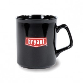 Black 10 1/2 oz Sparta Ceramic Coffee Mug