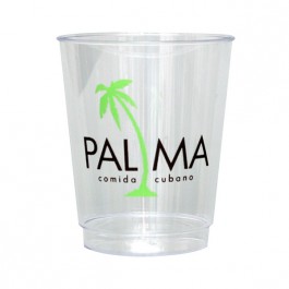 Clear 8 oz Hard Plastic Cup