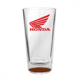Clear 16oz Colored Football Sport Pint Glass