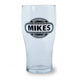 Clear 16 oz Tory Beer Glass