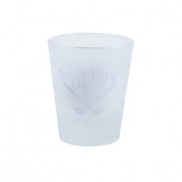 Frosted 1 3/4 oz Resist Frost Shot Glass