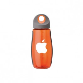 Orange / Gray 20 oz. Tritan Fitness Water Bottle