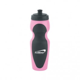 Pink / Black 24 oz. 2-Tone Gripper Sport Water Bottle