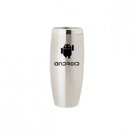 Steel 16 oz. Stainless Steel Smooth Tumbler