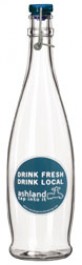 Clear 33oz Glass Water Bottle