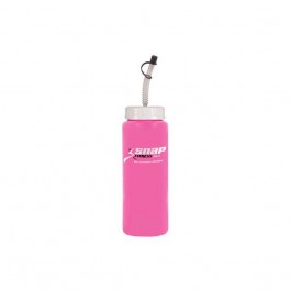 Neon Pink / White 32 oz Sports Water Bottle
