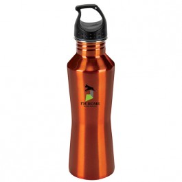 Orange 23 oz. Stainless Steel Hana Water Bottle
