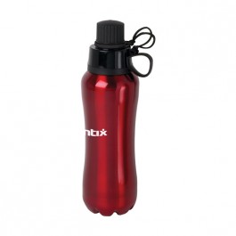 Red / Black 27 oz Dual Cap Water Bottle