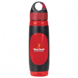 Red 22 oz. Expedition Carabiner Water Bottle
