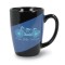 Black / Blue 16 oz New Haven Black Ceramic Coffee Mug