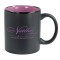 Black / Purple 11 oz Hilo Hartford Two Tone Ceramic Coffee Mug