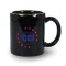 Black 11 oz USA Made Vitrified Ceramic Coffee Mug