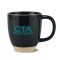 Black 14 oz Tailored Ceramic Coffee Mug