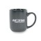 Black 16 oz Captain's Ceramic Coffee Mug 