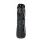 Black 15 oz Engraved Easy-Grip S/S Vacuum Water Bottle