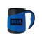 Blue / Black 15 oz. Microwaveable Two-Tone Mug