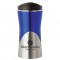 Blue / Silver 14 oz. Acrylic / Stainless Steel Curved Tumbler