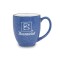 Blue / White 16 oz Astron Bistro Ceramic Coffee Mug