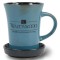 Blueberry 9 oz New Mexico Two Tone Ceramic Coffee Mug