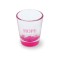 Clear / Pink 1 3/4 oz Neonware Shot Glass