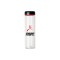 Clear / Red 18 oz. Glass Water Bottle