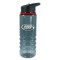 Clear / Red 25 oz Aquapuree BPA Free Water Bottle