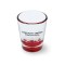 Clear / Red 1 3/4 oz Neonware Shot Glass