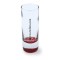 Clear / Red 2 1/2 oz Neonware Glass Shooter