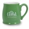 Green / White 16 oz Seattle Ceramic Coffee Mug