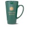 Green 16 oz Firehouse Glossy Ceramic Coffee Mug