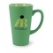 Green 16 oz Festival Matte Ceramic Coffee Mug