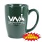 Green 14 1/2 oz Vitrified Restaurant Ceramic Coffee Mug