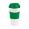 Green 19 oz. Color Banded Classic Travel Coffee Cup