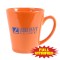 Orange 11 oz Vitrified Restaurant Ceramic Coffee Mug