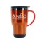 Orange 18 oz Fresno Stainless Liner Coffee Mug