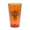 Orange 16 oz Full Spray Brewery Pint Beer Glass