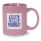 Pink 11 oz Hartford Ceramic Coffee Mug