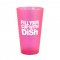 Pink 16 oz Full Spray Brewery Pint Beer Glass