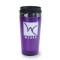 Purple / Black 16 oz Acrylic with Stainless Liner Tumbler 