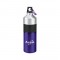 Purple / Silver 25 oz. Clean-Cut Aluminum Water Bottle