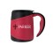 Red / Black 15 oz. Microwaveable Two-Tone Mug