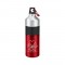 Red / Silver 25 oz. Clean-Cut Aluminum Water Bottle