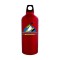 Red / Black 20 oz Sport Flask Aluminum Water Bottle - FCP 