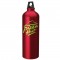 Red 1L Aluminum Twist Top Sports Bottle