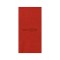 Red Embossed 3 Ply Colored Guest Towel