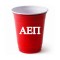 Red 12 oz Soft Plastic Cup