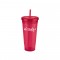 Red 24 oz. Jumbo Everyday Plastic Cup Tumbler