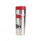 Silver / Red 16 oz Eazy Grip Stainless Travel Tumbler