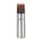 Stainless / Orange 18 oz Engraved Wedge Vacuum Water Bottle